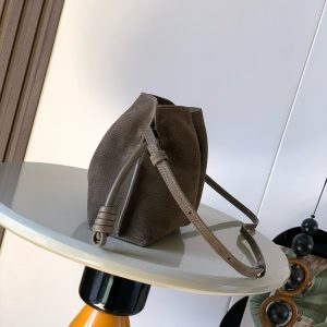 Loewe Flamenco 1:1 Replica Handtas - Spiegelkwaliteit in Kalfsleer 1155038556 - side view