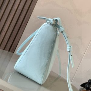 Loewe Hammock Hobo Tas - Premium 1:1 Replica in IJsblauw met Echt Leer 1154729640 - side view | Hammock