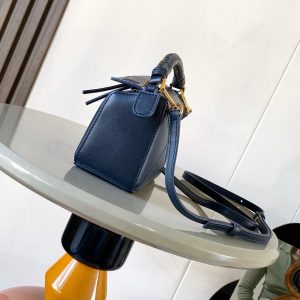 Loewe Puzzle Mini Replica in echt leer - 1:1 kwaliteit voor een luxe uitstraling 1153782234 - side view